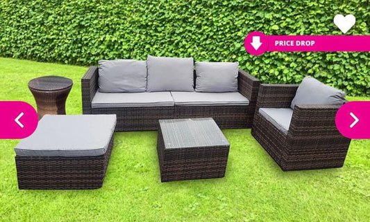 5 Seater Rattan Furniture Set