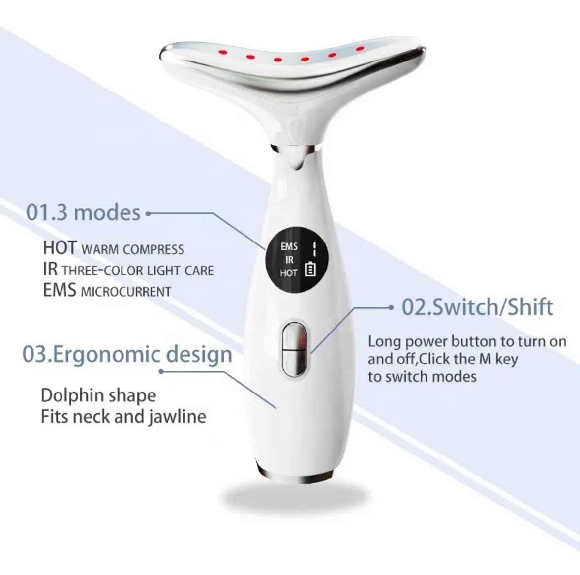 2-in-1 Face Massage & Face Lifting Machine