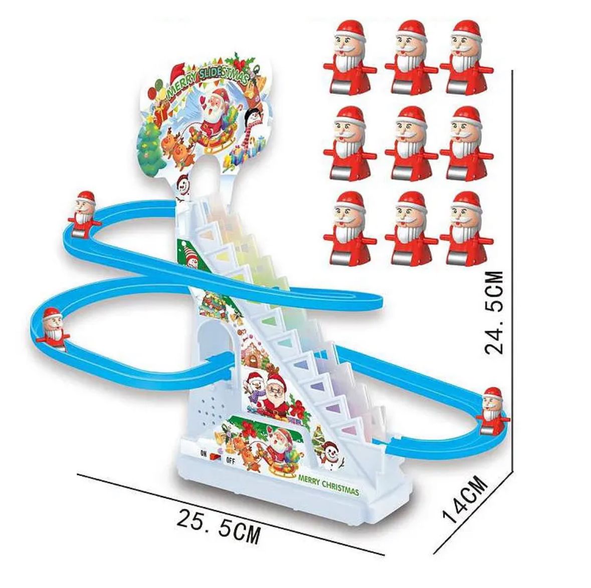 Santa Go-Around Track Set