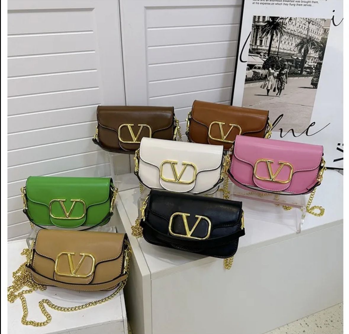 Valentino Inspired Handbag